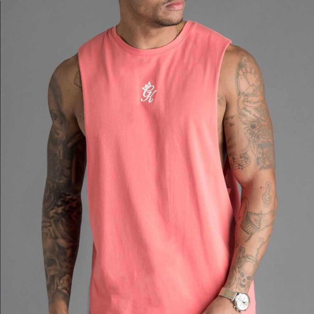 GK STERN JERSEY VEST - CORAL